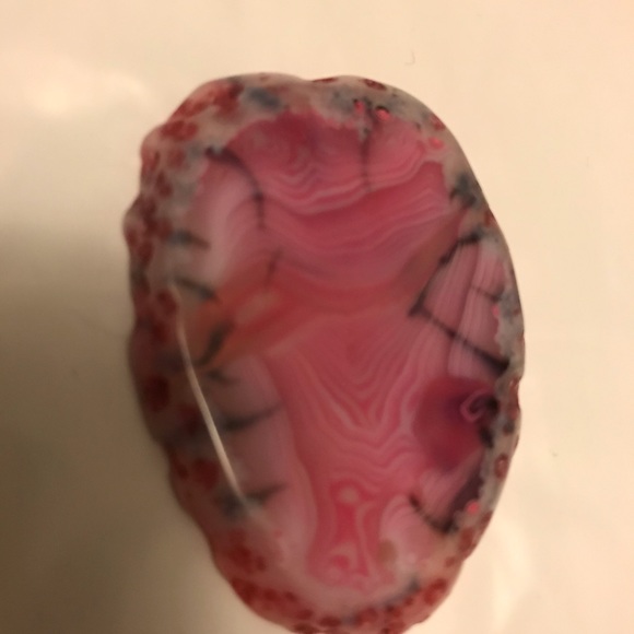 💎Punk&purple Dragon 🐉 vein agate w/ hole😃🎉🛍 - Picture 5 of 9